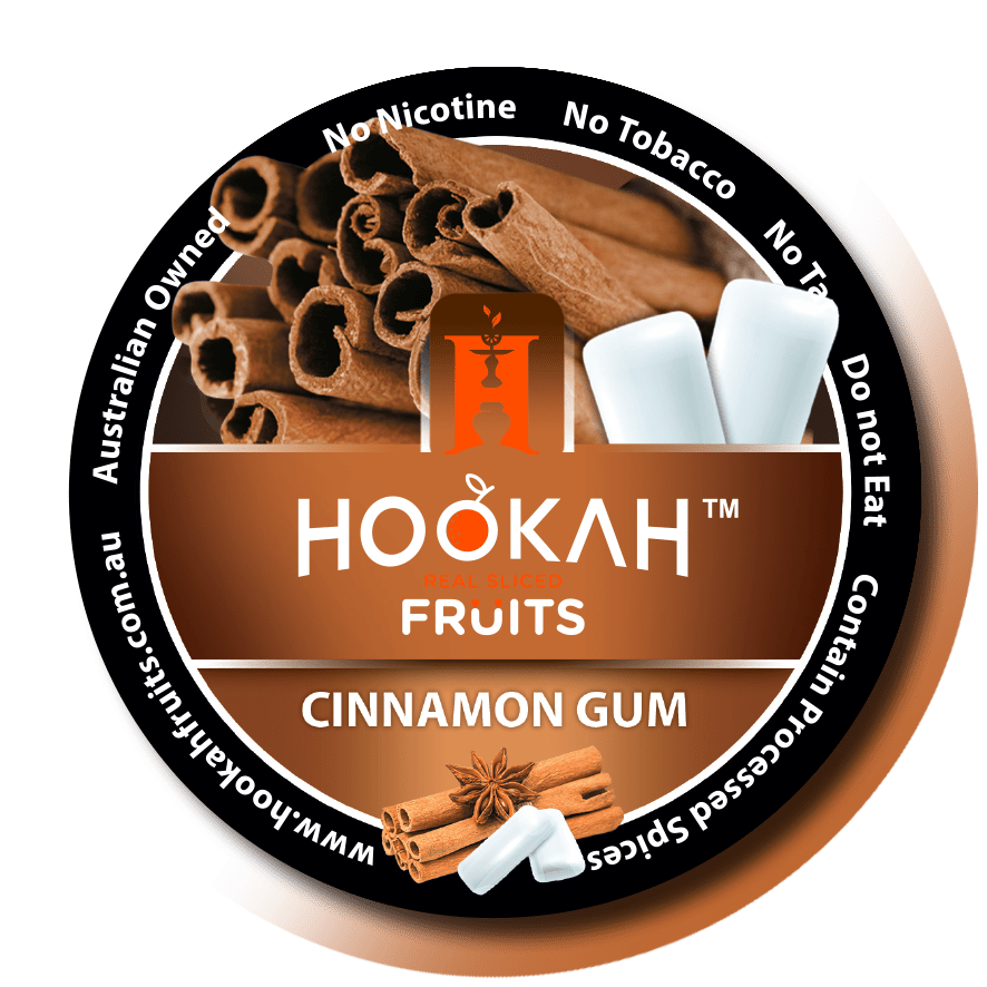 Hookah Fruits Cinnamon Gum (100G) Shisha Daddy NZ Limited