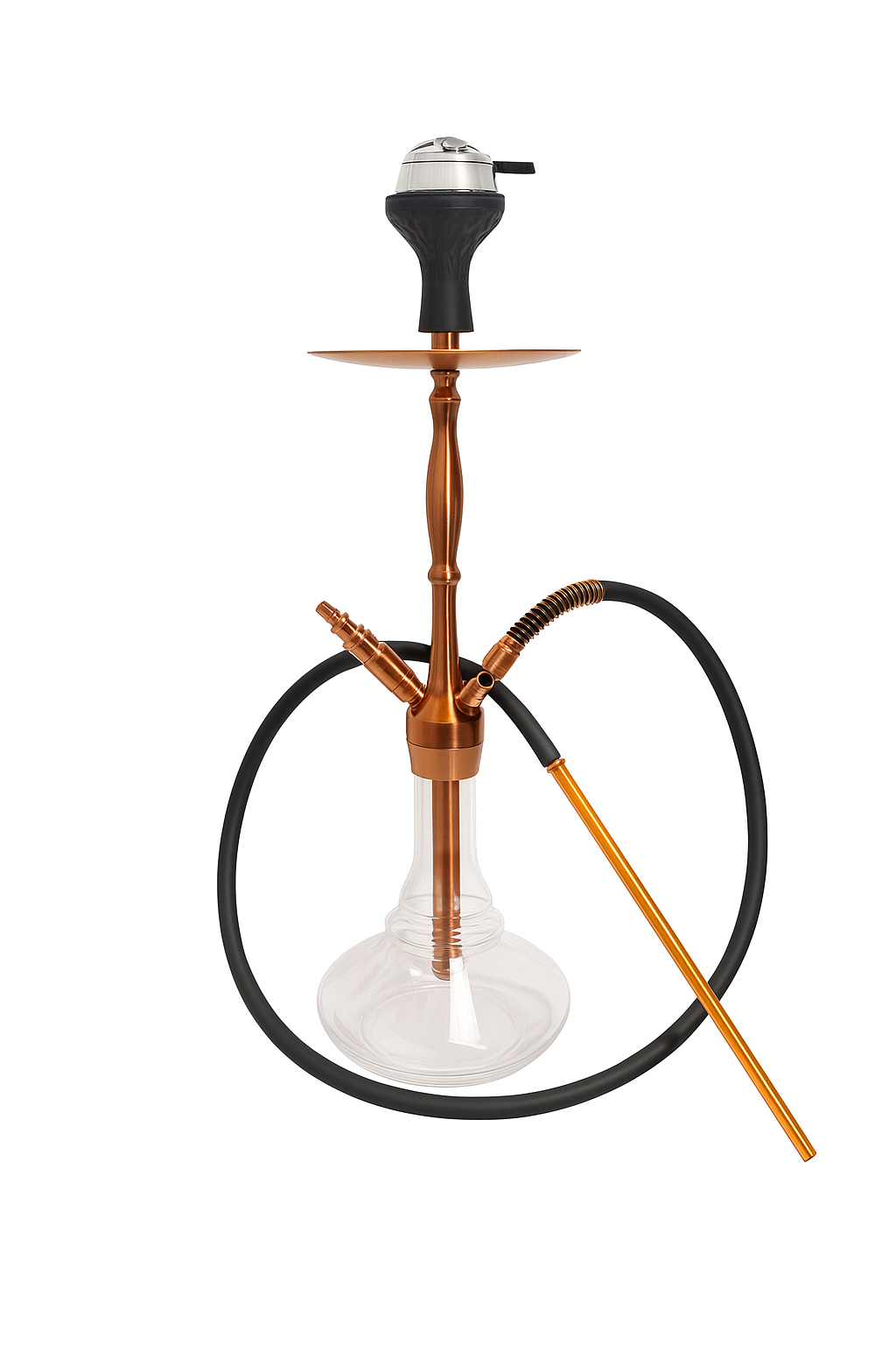 Florence Rose Gold Shisha Kit