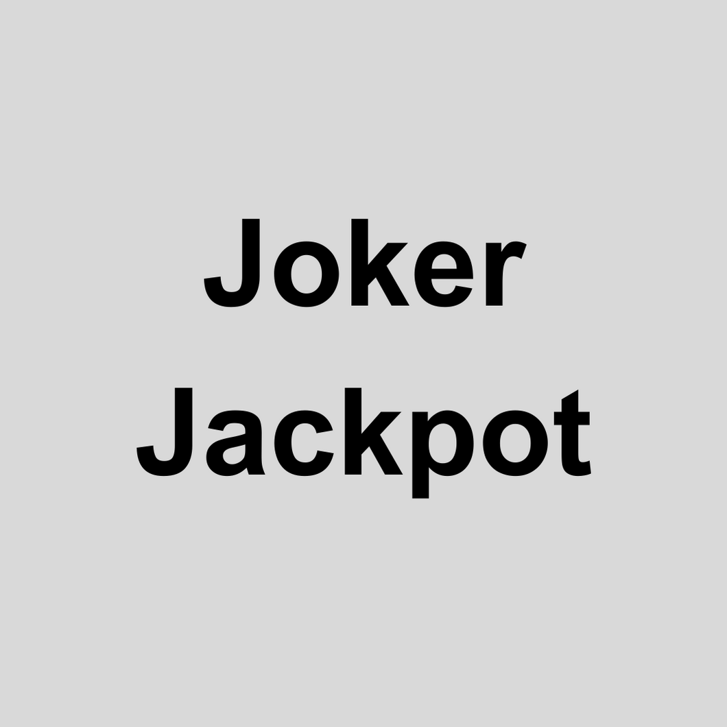 Afzal - Joker Jackpot (50G)