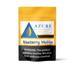 AZURE GOLD LINE - 100G - Blueberry Muffin - Shisha Daddy NZ Limited