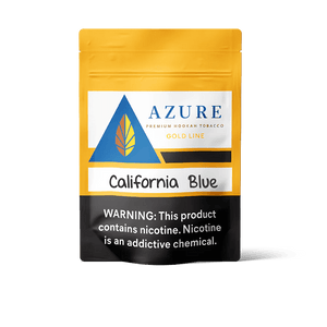 AZURE GOLD LINE - 100G - California Blue - Shisha Daddy NZ Limited