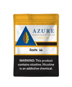 AZURE GOLD LINE - 100G - Route 66 - Shisha Daddy NZ Limited
