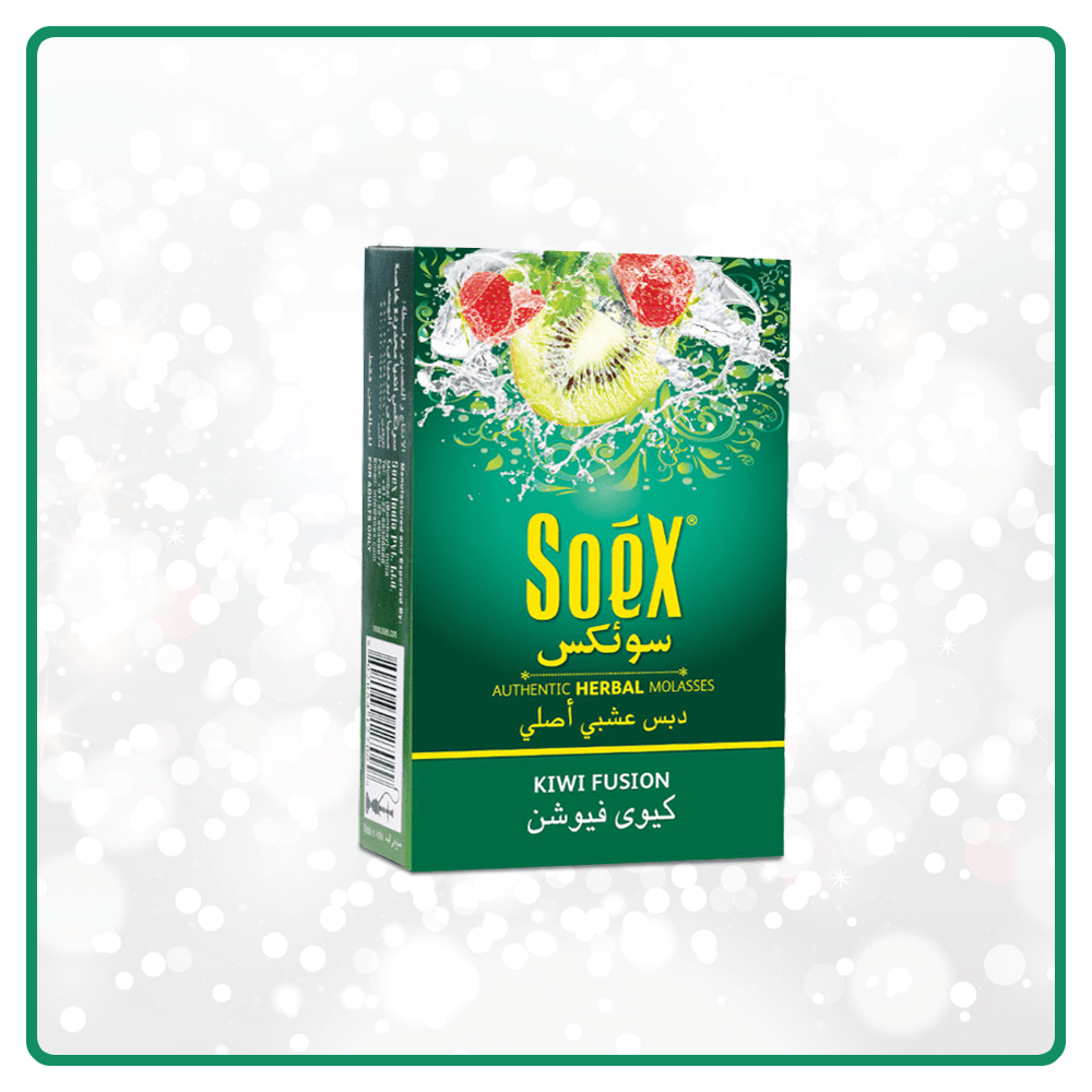 Clearance - SOEX Herbal - Kiwi Fusion Shisha Flavour