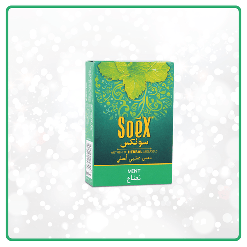 Clearance - SOEX Herbal - Mint Shisha Flavour - Shisha Daddy NZ Limited