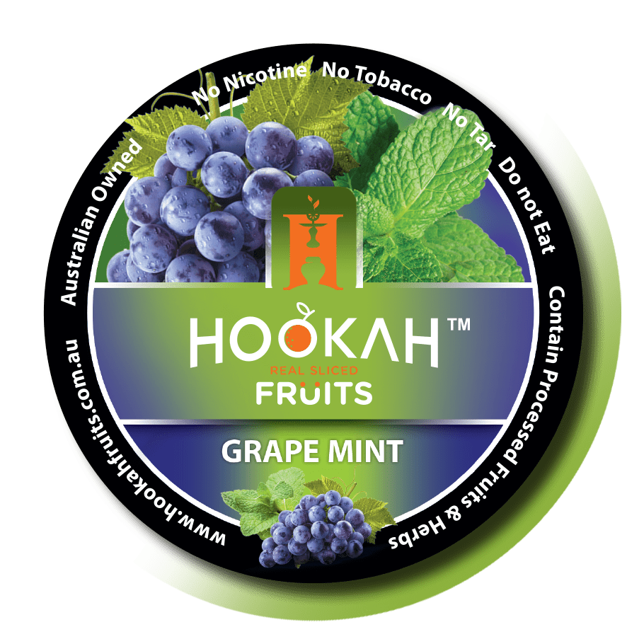 Hookah Fruits - Grape with Mint (100G) - Shisha Daddy NZ Limited