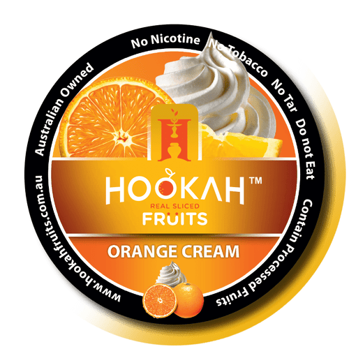 Hookah Fruits - Orange with Cream (100G) - Shisha Daddy NZ Limited