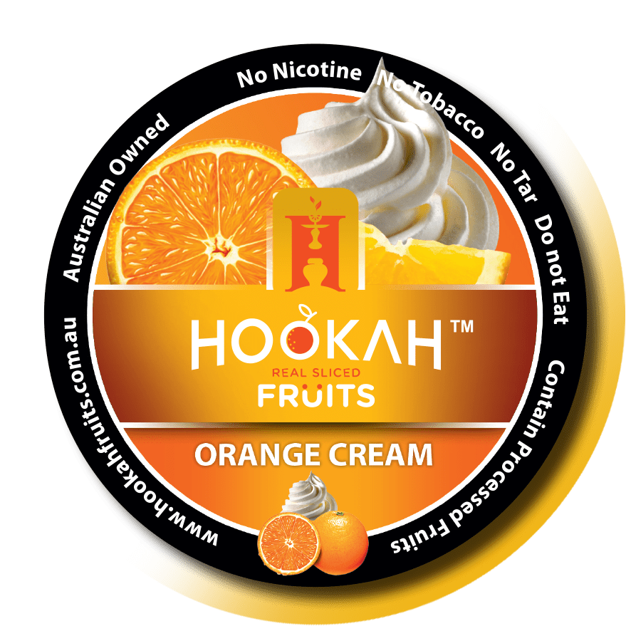 Hookah Fruits - Orange with Cream (100G) - Shisha Daddy NZ Limited