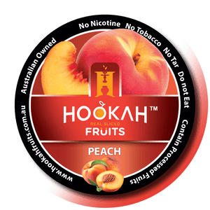 Hookah Fruits - Peach (100G) - Shisha Daddy NZ Limited